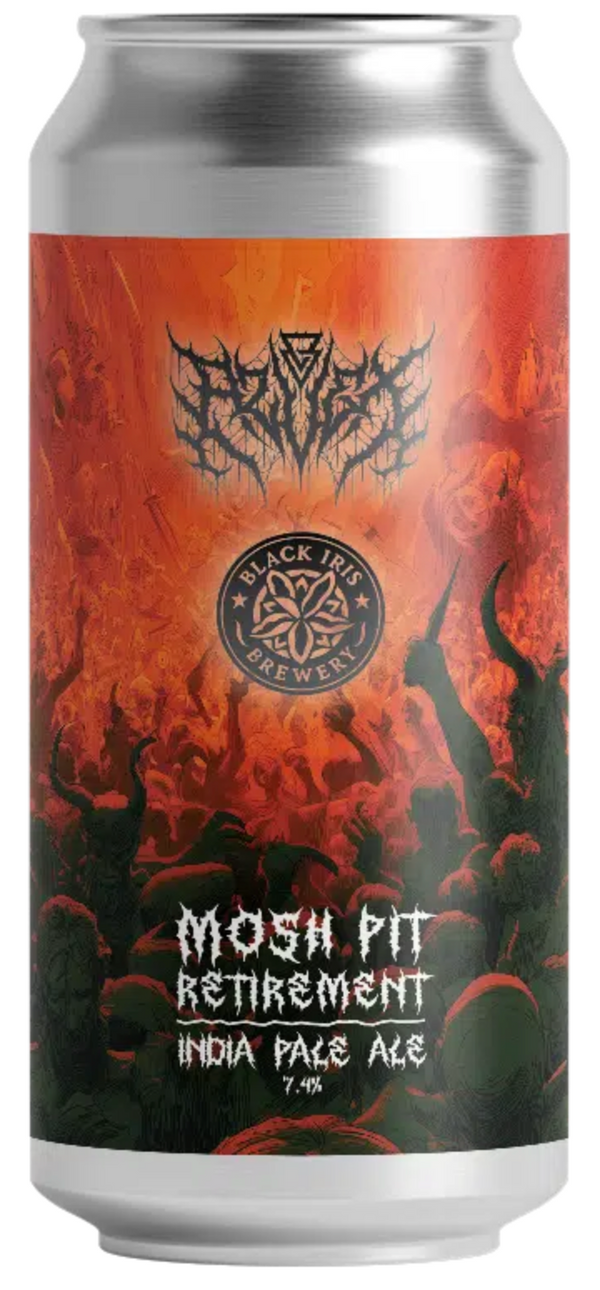 Azvex - Mosh Pit Retirement - IPA - 7.4% - 440ml Can.