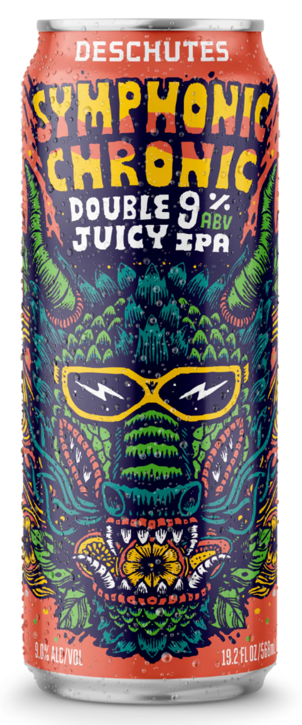Deschutes - Symphonic Chronic - Double Juicy IPA - 9% - 568ml Can.