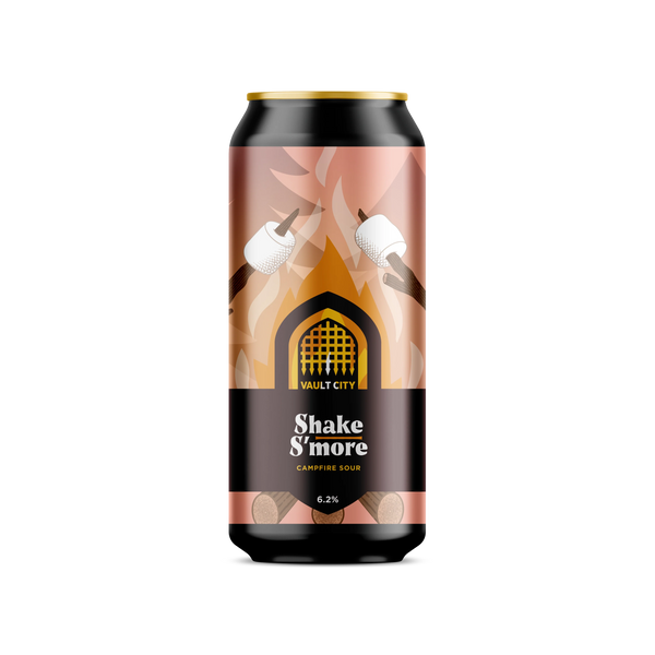 Vault City - Shake S'more - Campfire Sour - 6.2% - 440ml Can