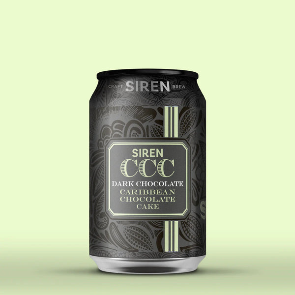 Siren - Dark Chocolate Caribbean Chocolate Cake - Dark Chocolate Stout - 7.4% - 330ml Can