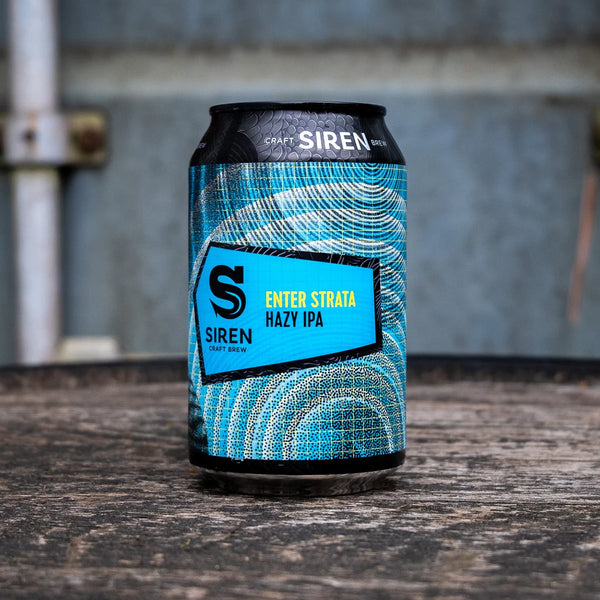 Siren - Enter Strata - Hazy IPA - 6.2% - 330ml Can