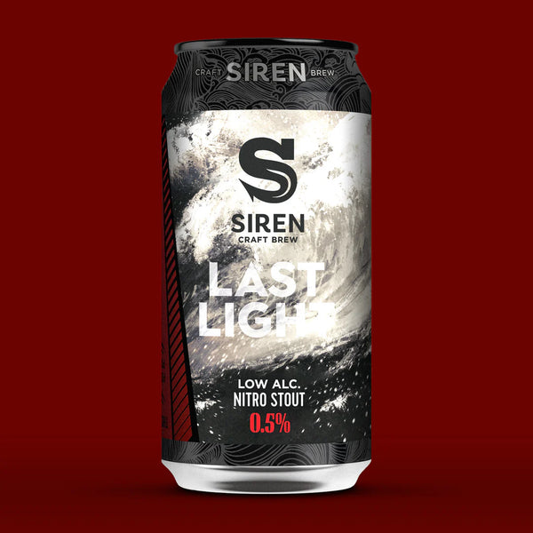 Siren - Last Light - Low Alc Nitro Stout - 0.5% - 440ml Can