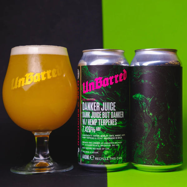 Unbarred - Danker Juice - Hazy IPA - 7.420% - 440ml Can