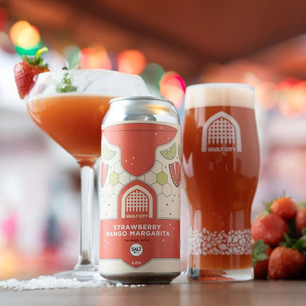Vault City x Salt - Strawberry Mango Margarita - Sour - 5% - 440ml Can
