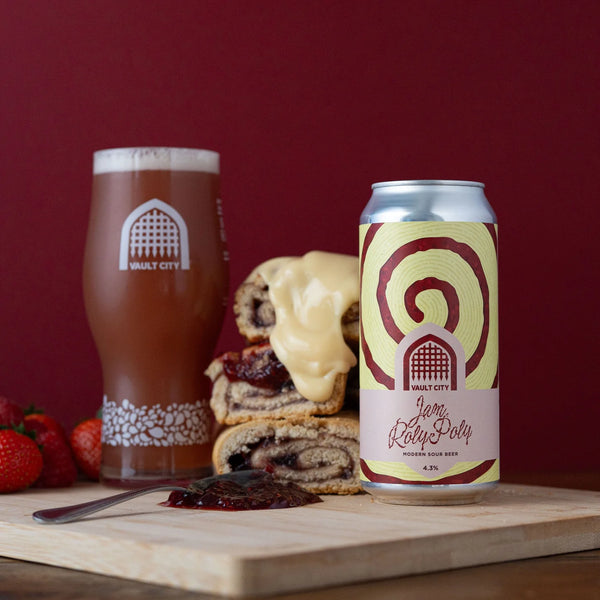 Vault City - Jam Roly Poly - Sour - 4.3% - 440ml Can