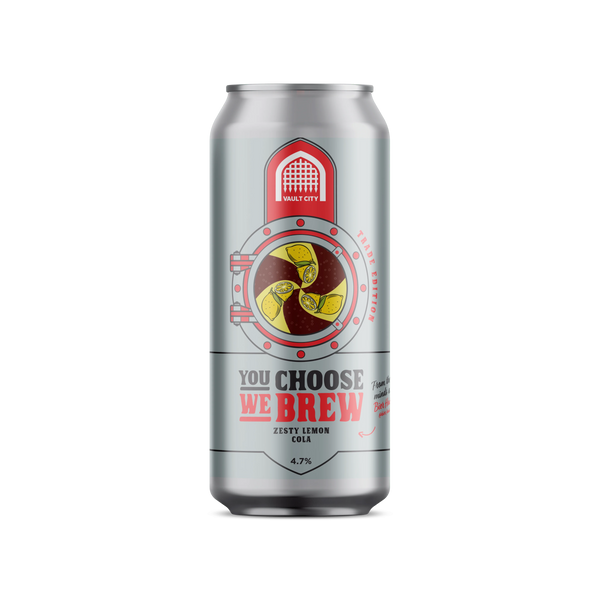 Vault City - Zesty Lemon Cola - Sour - 4.7% - 440ml Can