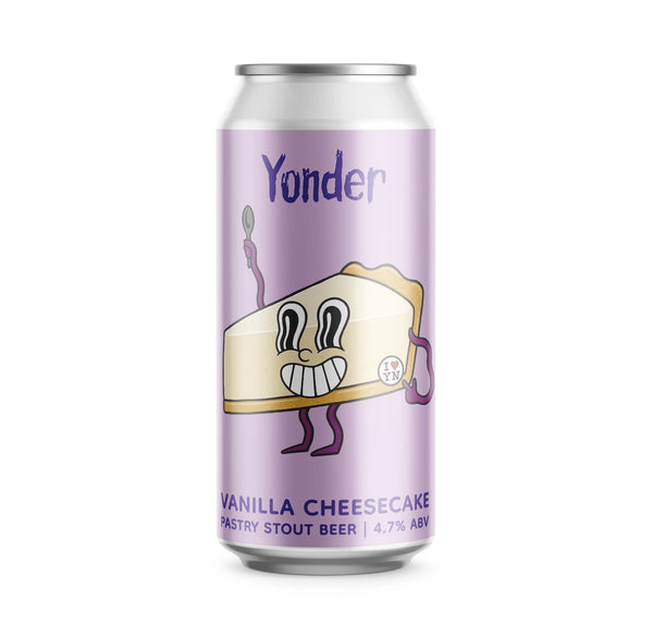 Yonder - Vanilla Cheesecake - Pastry Stout - 4.7% - 440ml Can