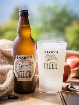 Saxby's - Zero Alcohol Cider - 0.0% - 500ml Bottle