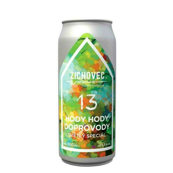 Zichovec - Hody Hody Doprovody - Světlý Speciál - Unfiltered Czech Pilsner - 5.5% - 500ml Can