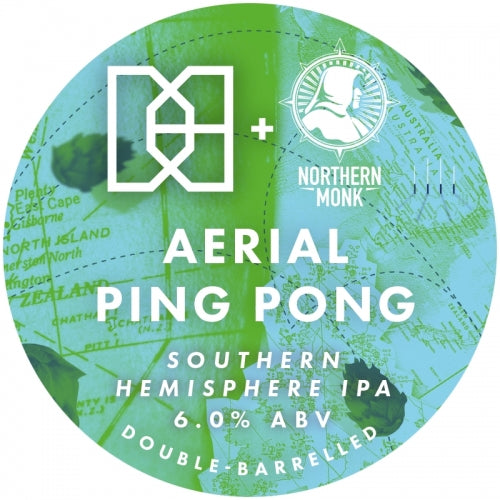 Double Barrelled x Northern Monk - Aerial Ping Pong - Southern Hemisphere IPA - 6%