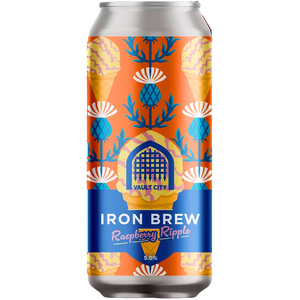 Vault City - Iron Brew - Raspberry Ripple Sour - 5% - 440ML Can Vault City - Iron Brew - Raspberry Ripple Sour - 5% - 440ML Can