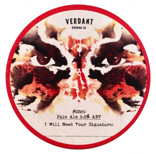 Verdant - I Will Need Your Signature - Pale Ale - 5.5% - 440ml Can