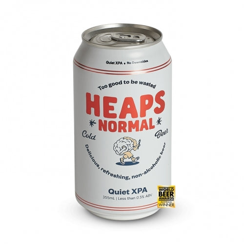 Heaps Normal - Quiet XPA - Alcohol-Free Extra Pale Ale - 0.5% - 375ml Can