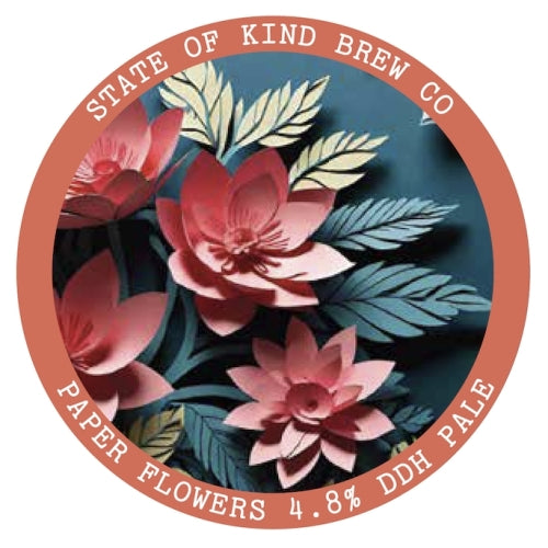 State Of Kind - Paper Flowers - DDH Pale - 4.8% - 440ml Can