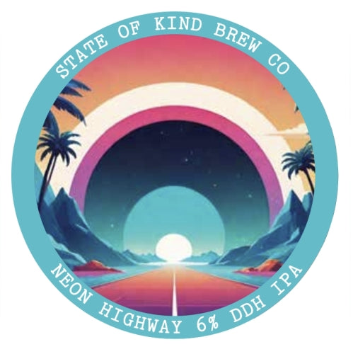 State Of Kind - Neon Highway - DDH IPA - 6% - 440ml Can