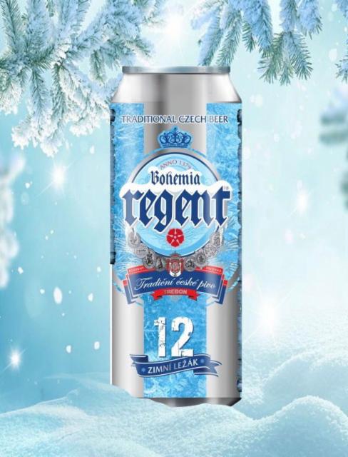 Bohemia Regent - Zimní Ležák 12 - Strong Czech Winter Pilsner - 5.2% - 500ml Can