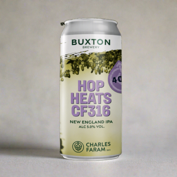 Buxton x Charles Farm - Hop Heats CF316 (4 of 5) - NEIPA - 5% - 440ml Can