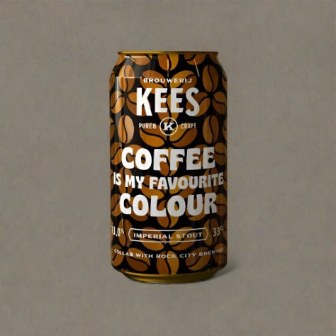 Kees - Coffee Is My Favourite Colour - Imperial Stout - 13% - 330ml Can