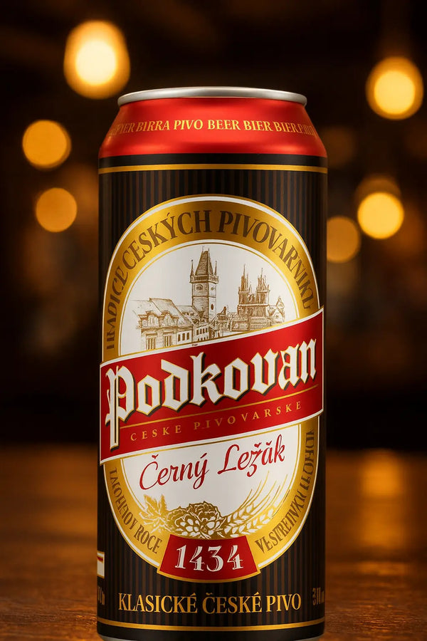 Podkován - Černý Ležák - Czech Dark Lager - 4.8% - 440ml Can