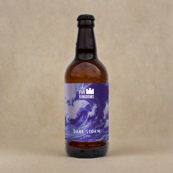 Five Kingdoms - Dark Storm - Stout - 6.9% - 500ml Bottle