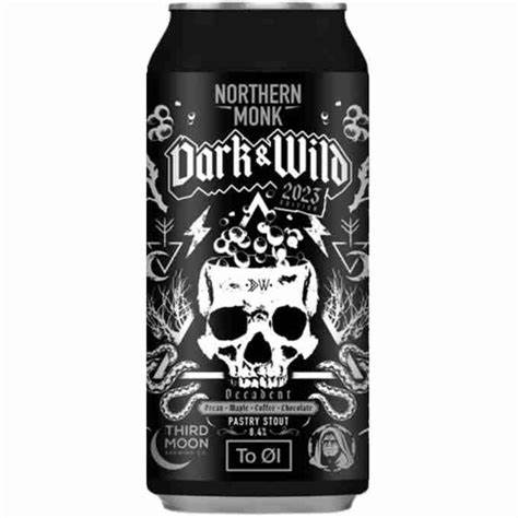 Northern Monk x To Øl x Emperor's Brewery x Third Moon Brewing Company - Dark & Wild 2023 - Pecan, Maple, Coffee & Chocolate Imperial Stout - 8.4% - 440ml Can
