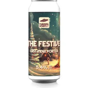 Turning Point - The Festive - East India Porter - 5.4% - 440ml Can