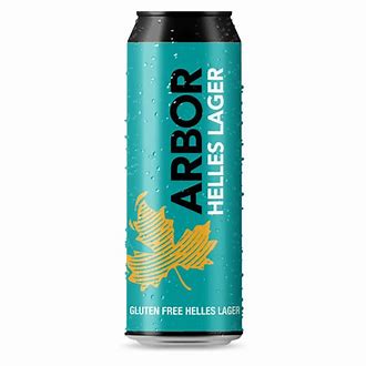 Arbor - Helles Lager - Gluten Free - 4.2% - 568ml Can