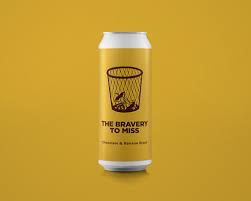 Pomona Island - The Bravery To Miss - Choc & Banana Stout - 6.5% - 440ml Can