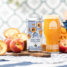 Vault City - Peach & Apricot Pastel De Nata - Sour Beer - 4.8% - 440ml Can