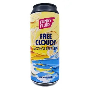 Funky Fluid - Free Cloudy - AF Free NEIPA - <0.5% - 500ml Can