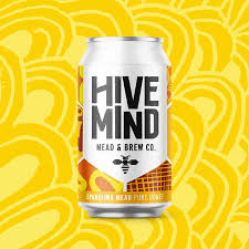 Hive Mind - Pure Honey - Sparkling Mead - 3.4% - 330ml Can