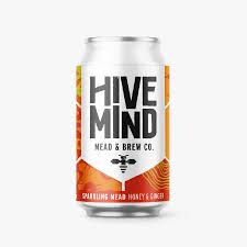 Hive Mind - Honey & Ginger - Sparkling Mead - 3.4% - 330ml Can