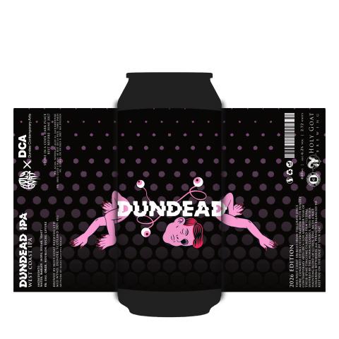Holy Goat x DCA - Dundead IPA - West Coast IPA - 6.2% - 440ml Can