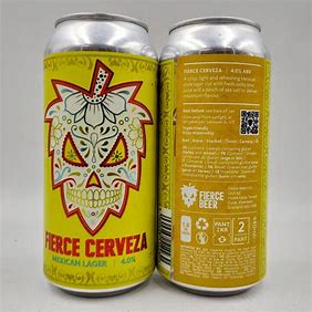 Fierce - Cerveza - Mexican Lager with Lime - 4%