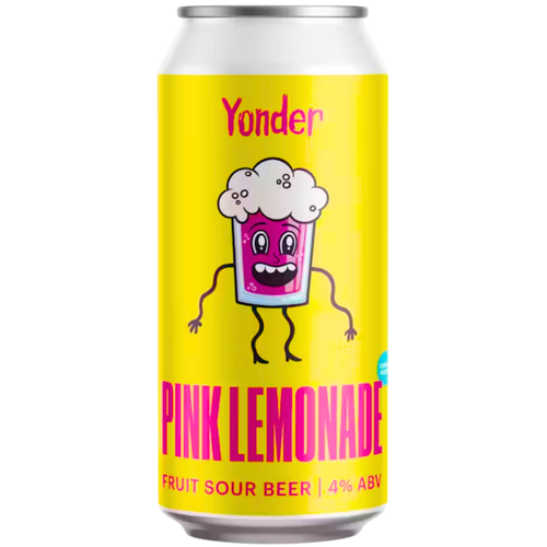 Yonder - Pink Lemonade - Fruit Sour Beer - 4% - 440ml Can