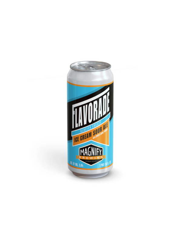 Magnify - Glacier Freeze Flavorade - Ice Cream Sour Ale - 5% - 473ml Can