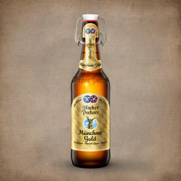 Hacker-Pschorr - Munchener Gold - Lager - 5.5% - 500ml Bottle