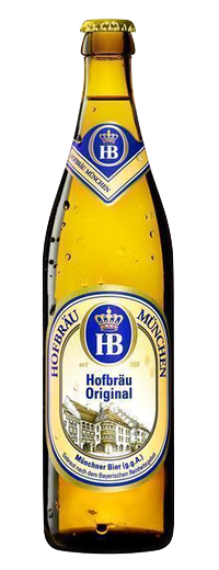 Hofbräu - Original - Lager - 5.1% - 500ml Bottle