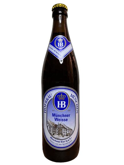 Hofbrau - Münchner Weisse - Hefeweizen - 5.1% - 500ml Bottle