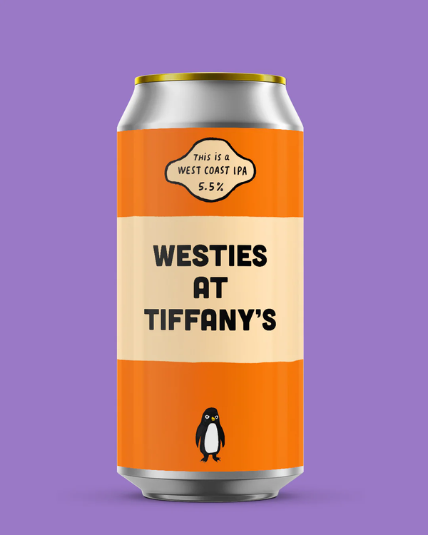 Pretty Decent Beer Co - Westies At Tiffany's - West Coast IPA - 5.5% - 440ml Can