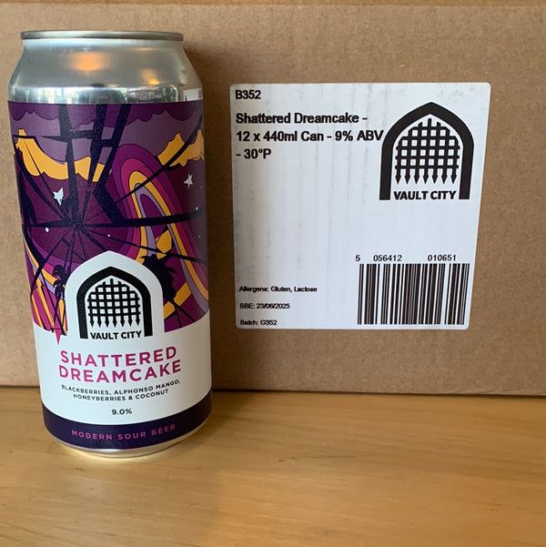 Vault City - Shattered Dreamcake - Imperial Pastry Sour - 9%