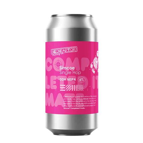 Neon Raptor - SIMCOE Completed it, Mate - DDH NEIPA - 6%- 440ml Can