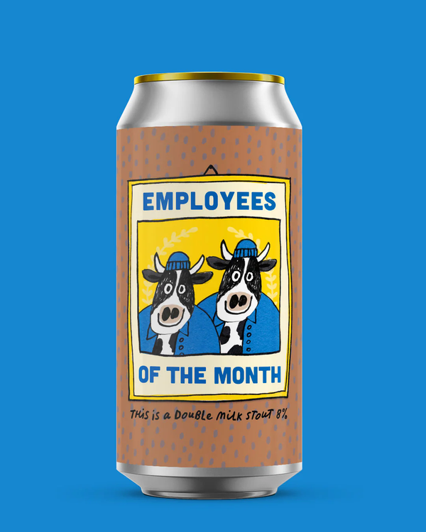 Pretty Decent Beer Co - Employees Of The Month - Double Milk Stout - 8% -440ml Can