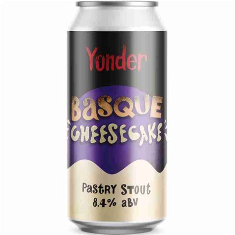 Yonder - Basque Cheesecake - Pastry Stout - 8.4% - 440ml Can