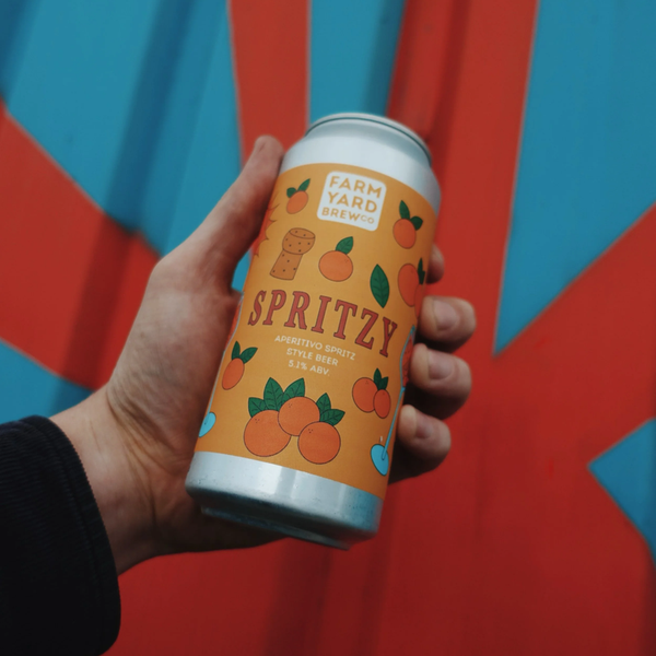 Farm Yard Brew Co - Spritzy - Aperitivo Spritz Farmhouse Ale - 5.1% - 440ml Can.