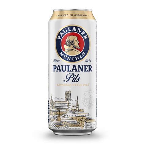 Paulaner - Pils - Bavarian Pilsner - 4.8% - 440ml Can.
