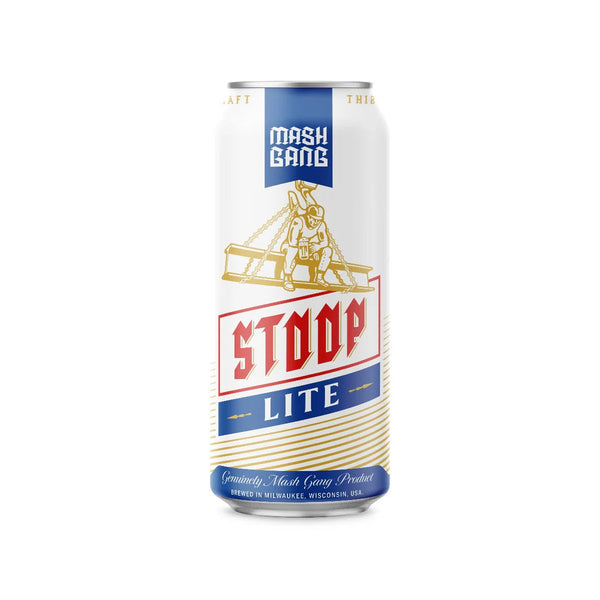 Mash Gang - Stoop Lite - AF American Pilsner - 0.5% - 440ml Can