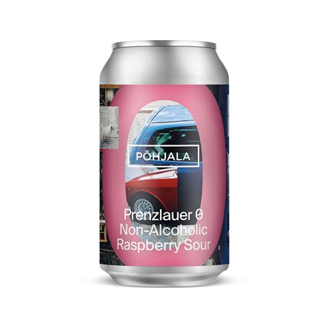 Põhjala - Prenzlauer 0 - AF Raspberry Sour - 0.5% - 330ml Can