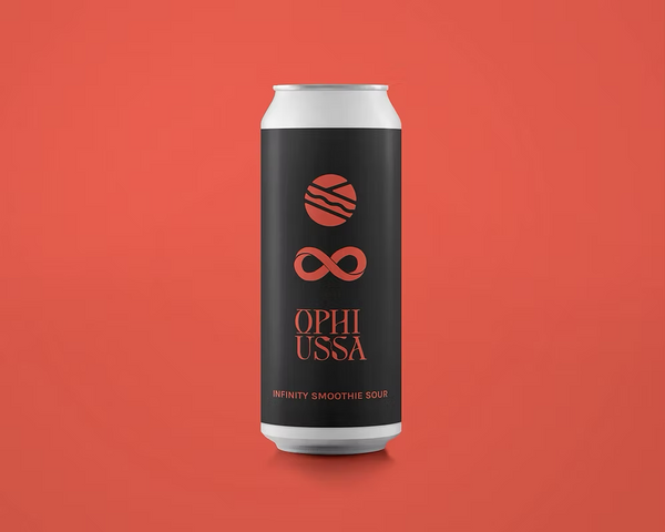 Pomona Island x Ophiussa - Infinite Smoothie Sour - 5% - 440ml Can.