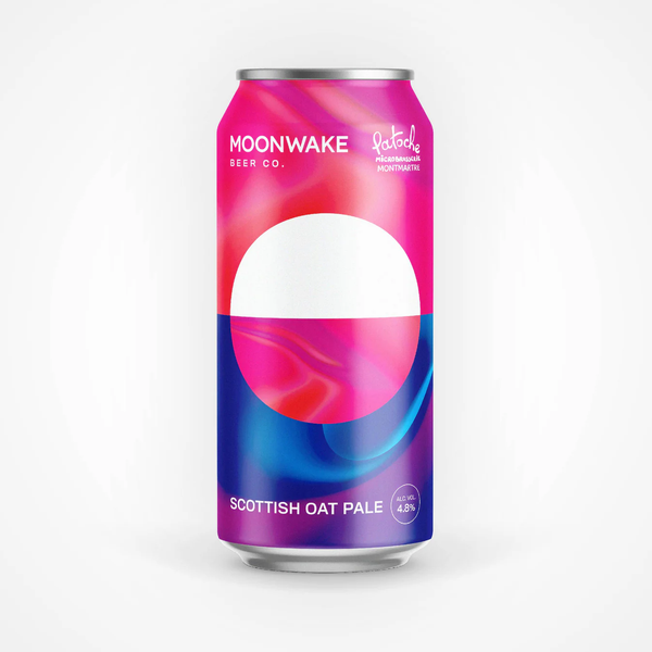 Moonwake x Patoche - Scottish Oat Pale - 4.8% - 440ml Can.